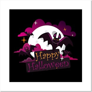 Halloween Bats Posters and Art